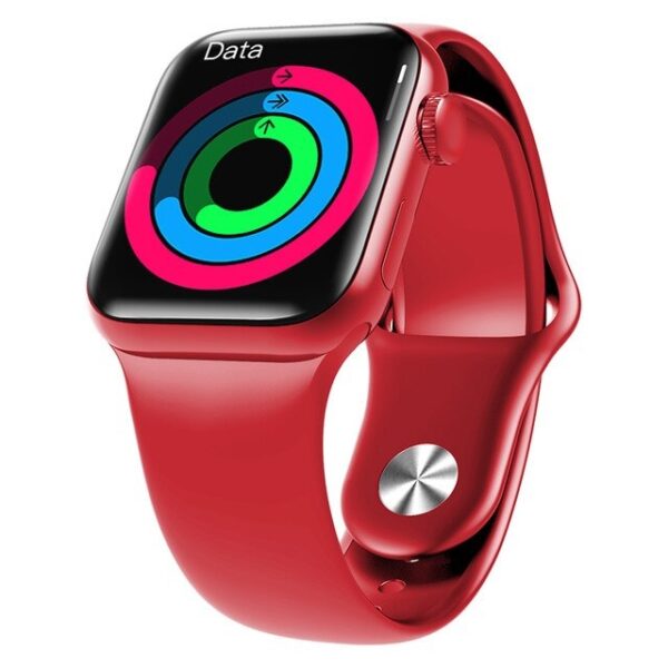 HW12 Smart Watch 40mm Full Screen With Rotating Key Heart Rate Monitor Fitness Tracker BT Make Calls