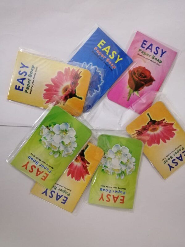 Easy Paper Soap pack of 10 Sachets