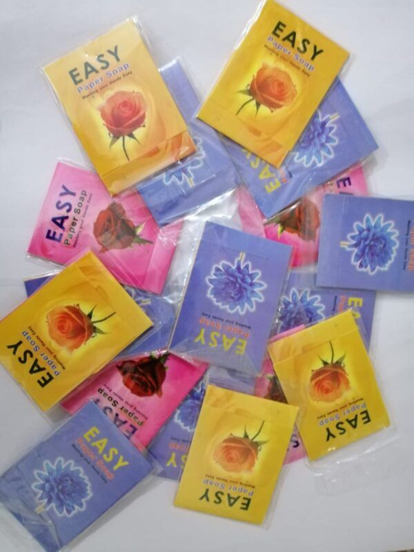 Easy Paper Soap pack of 10 Sachets - Image 3